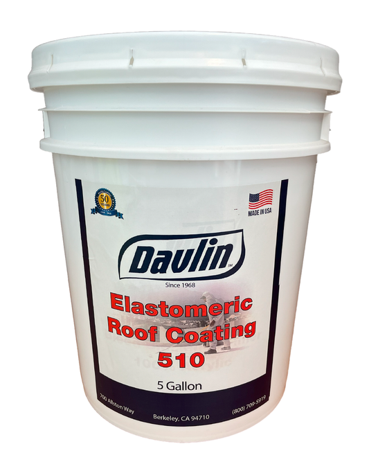 Elastomeric Roof Coating 510 - 5 Gal - Custom Color - Free Sample