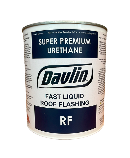 Davlin RF Polyurethane Sealant - 1 Quart - Fast Liquid Roof Flashing