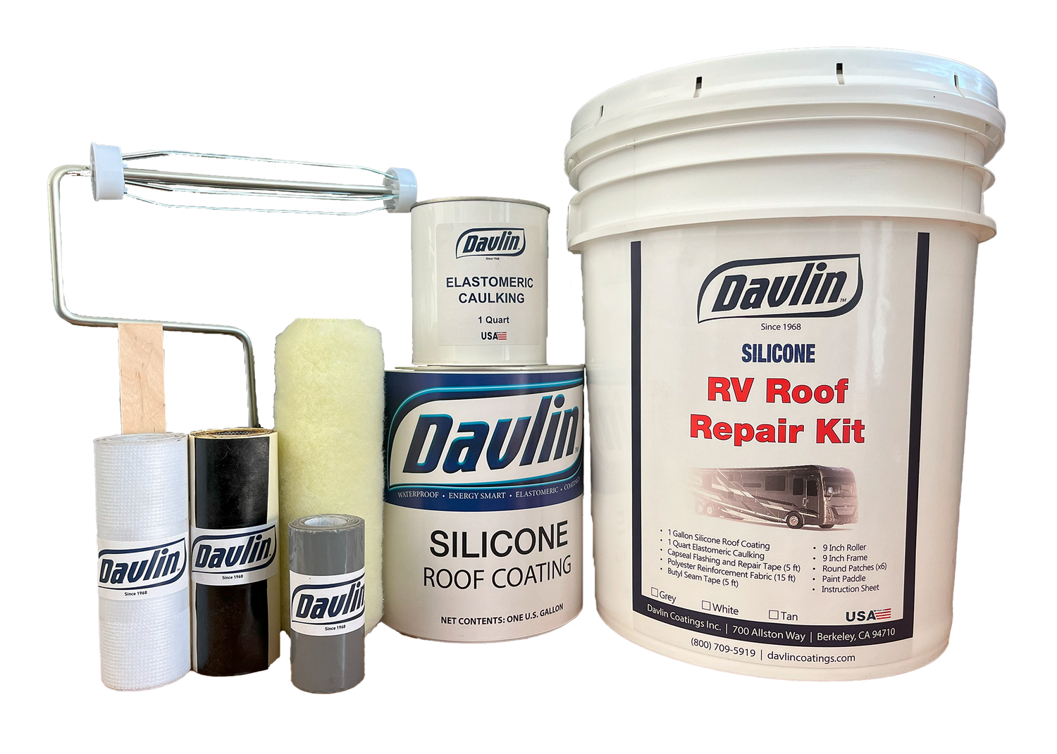Capseal 800 - Roof Mastic Sealant -5 Gal - Free Shipping - Free