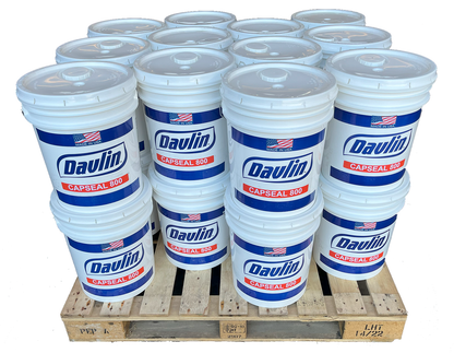 Roof Mastic Sealant In Bulk - Capseal 800 - Whole Pallet 24 x 5 gal Bucket - Free Shipping - Free Sample