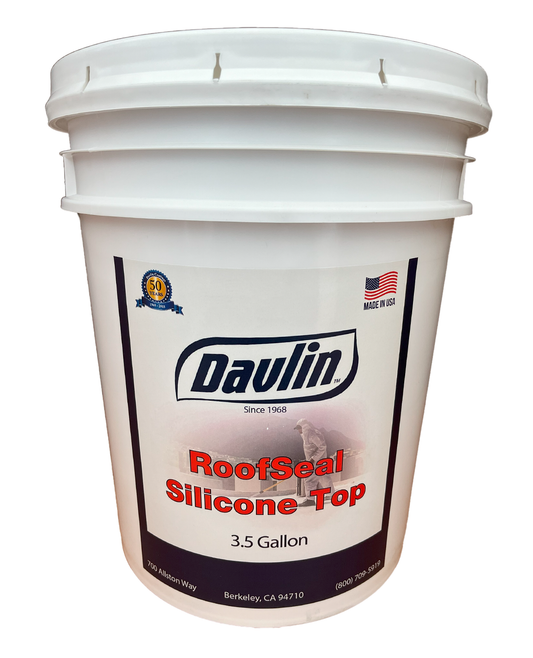 Silicone Roof Coating 3.5 Gal - Silicone Roof Sealant - Free Shipping