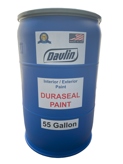 Interior/Exterior Paint - Davlin DuraSeal Paint - 5 Gal - All Sheens - Free Shipping - Custom Colors