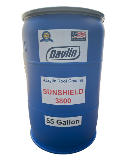 Acrylic Roof Coating SunShield 3800 - 1 Gal - Free Shipping - Reflective Roof Coating/Paint