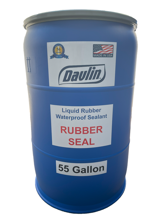 Liquid Rubber Waterproof Sealant In Bulk - Rubber Seal - 55 gal Drum - Free Shipping - Free Sample