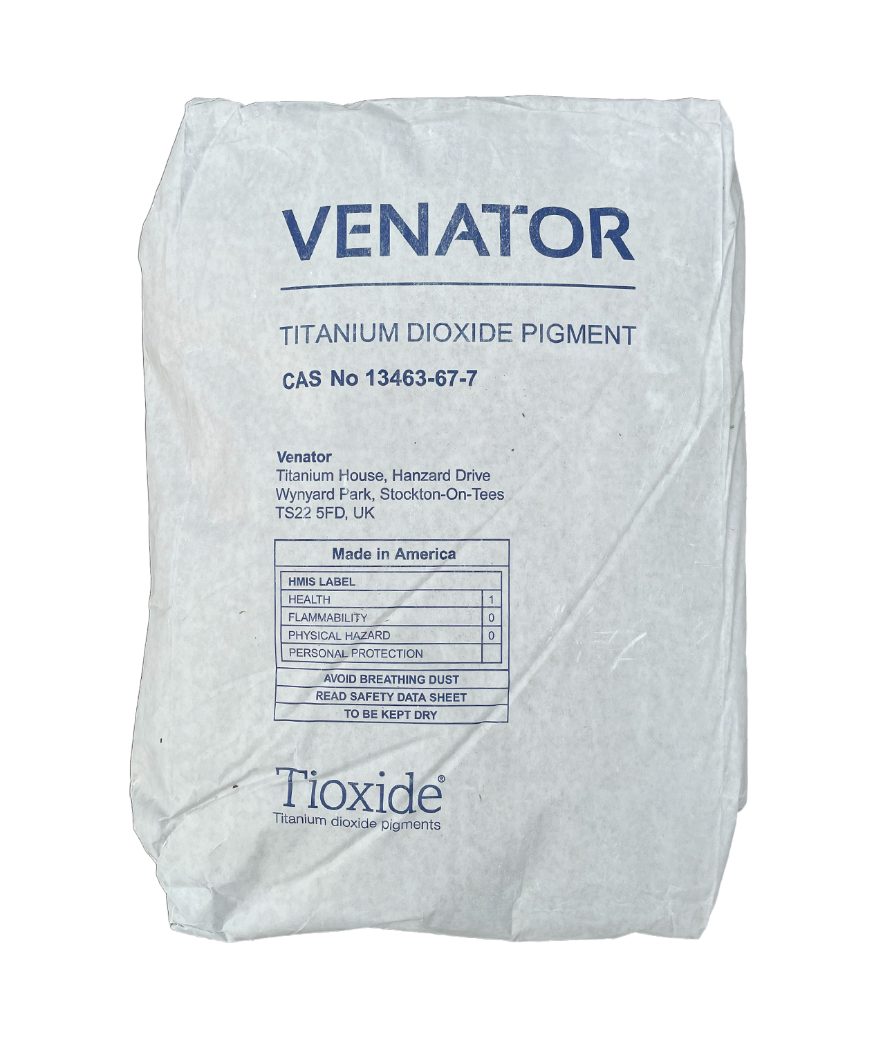 VENATOR Titanium Dioxide Pigment - 10 lb Bag - Tioxide TI02 – Davlin ...