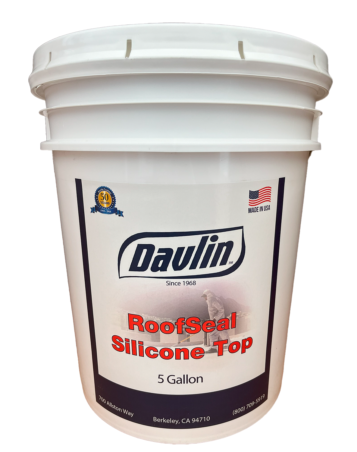 Silicone Roof Coating 5 Gal - Silicone Roof Sealant - Free Shipping - Free Sample