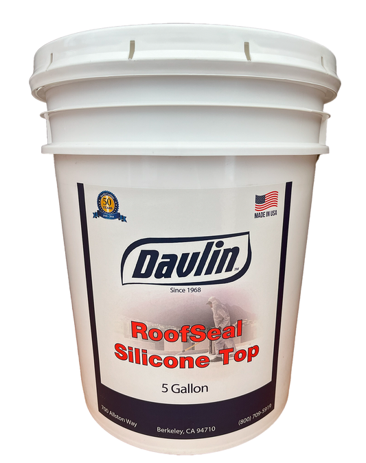 Silicone Roof Coating 5 Gal - Silicone Roof Sealant - Free Shipping
