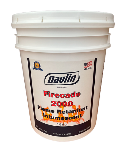 Fire Retardant Coating/Paint - Class A Rated - 5 Gal - Custom Color - Free Shipping - Free Sample