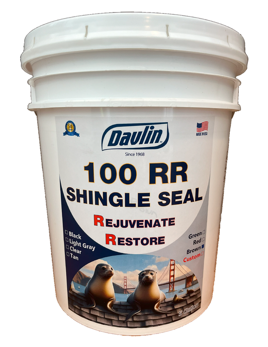 Shingle Sealer - Shingle Seal 5 Gal - Free Shipping - Custom Color - Free Sample