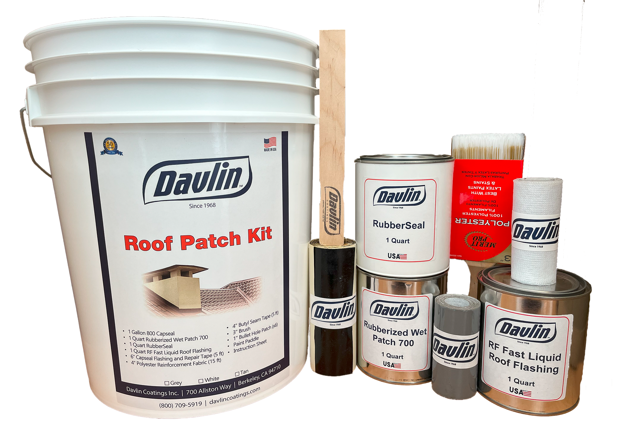 Roof Patch Kit - Roof Repair Kit – Davlin Coatings