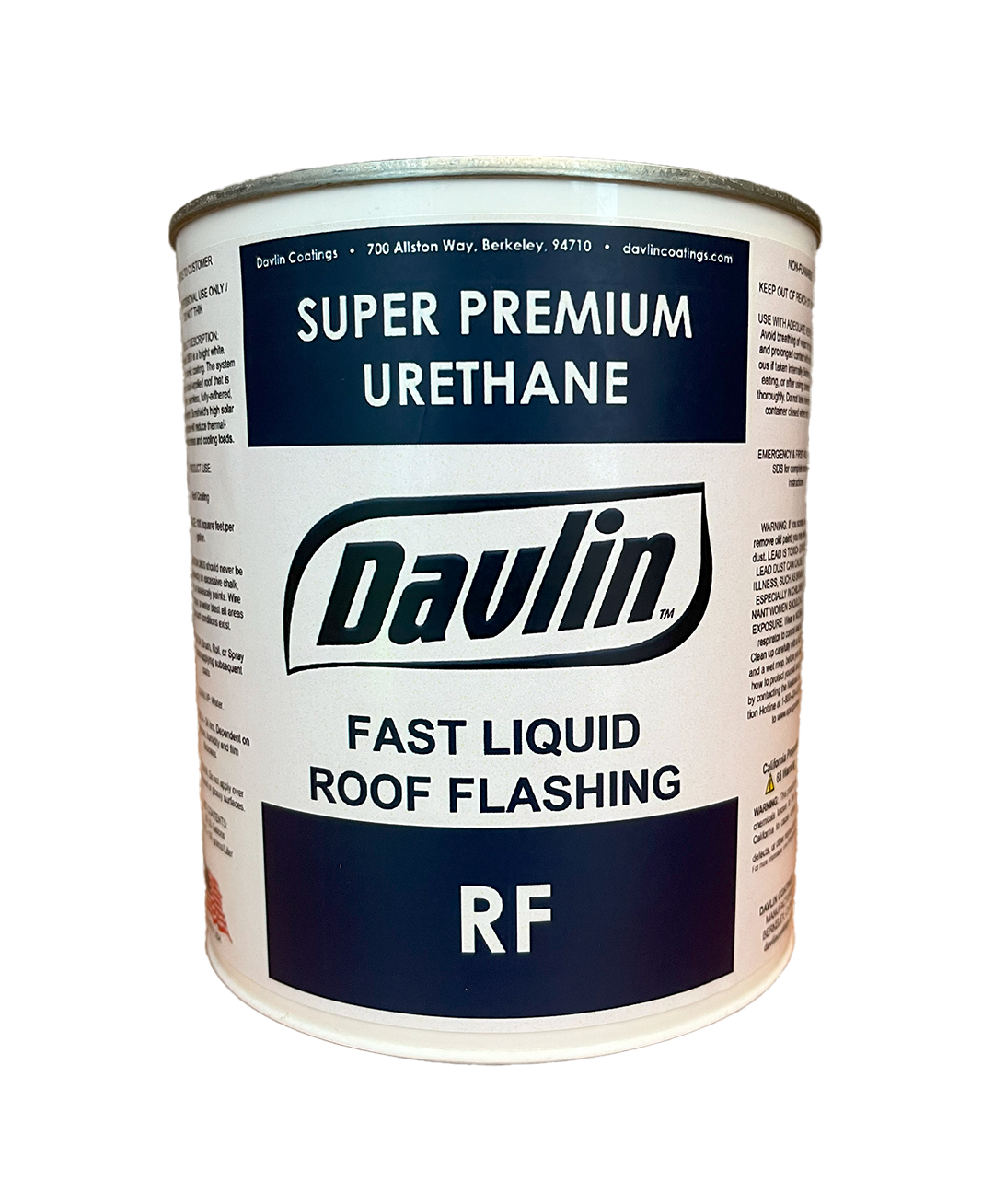 Davlin RF Polyurethane Sealant - 1 Quart - Fast Liquid Roof Flashing