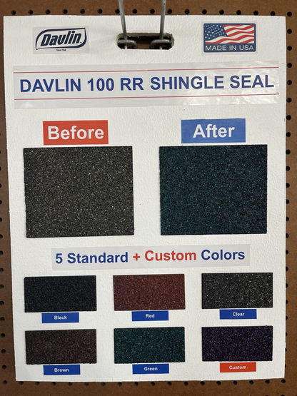 Shingle Rejuvenator - Shingle Seal 1 Gal - Free Shipping - Custom Color - Free Sample